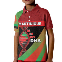 Martinique Is In My DNA Kid Polo Shirt - Wonder Print Shop