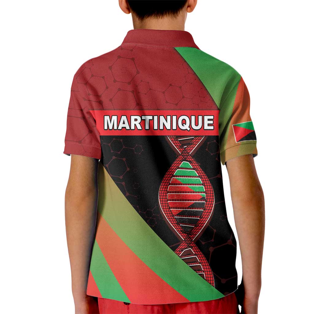 Martinique Is In My DNA Kid Polo Shirt - Wonder Print Shop