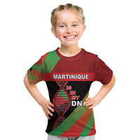 Martinique Is In My DNA Kid T Shirt - Wonder Print Shop