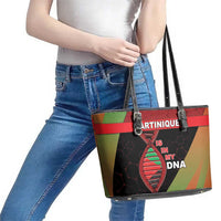 Martinique Is In My DNA Leather Tote Bag - Wonder Print Shop