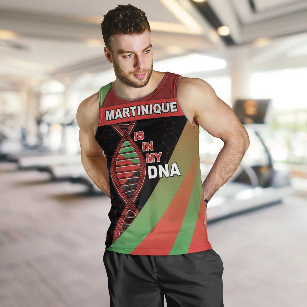 Martinique Is In My DNA Men Tank Top - Wonder Print Shop