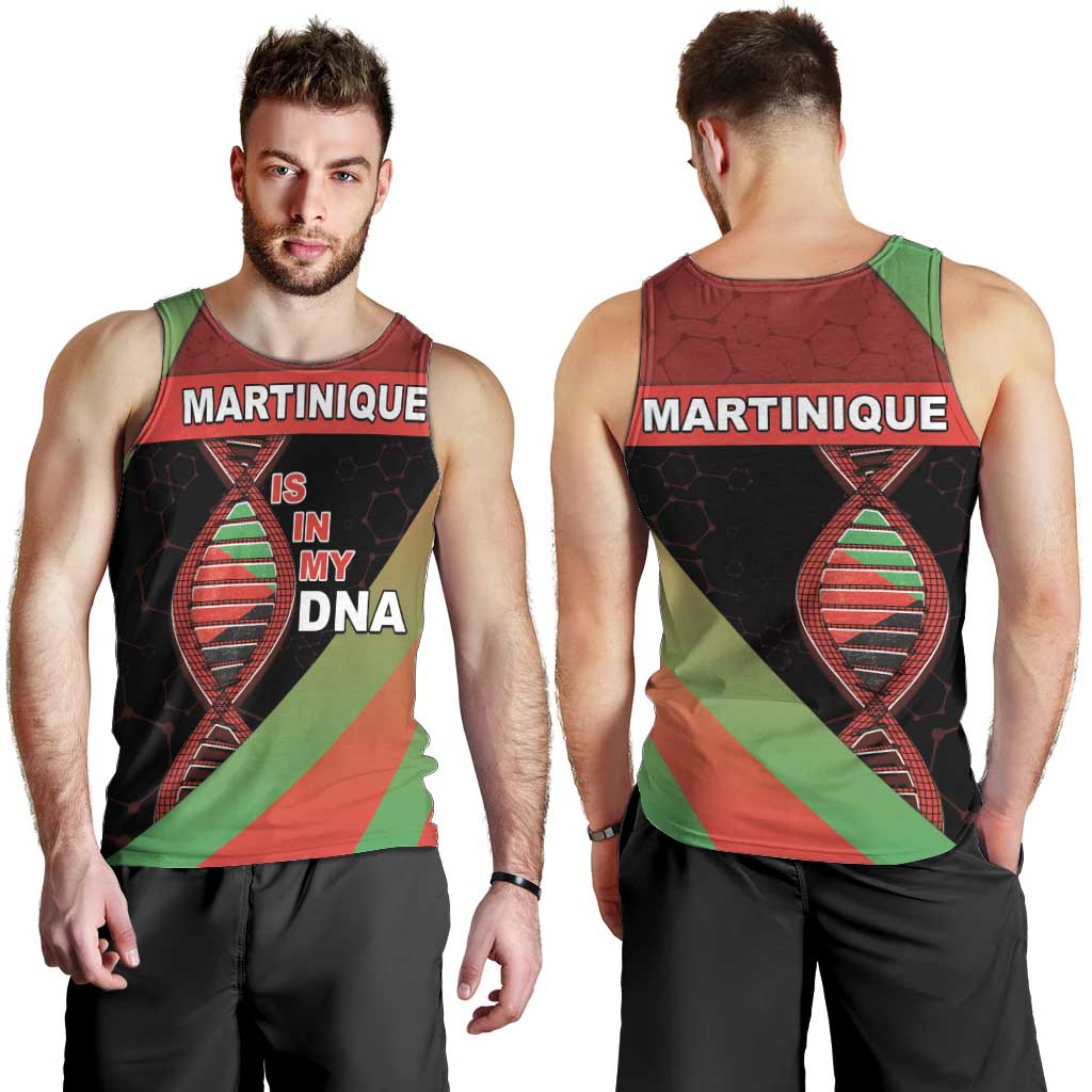 Martinique Is In My DNA Men Tank Top - Wonder Print Shop