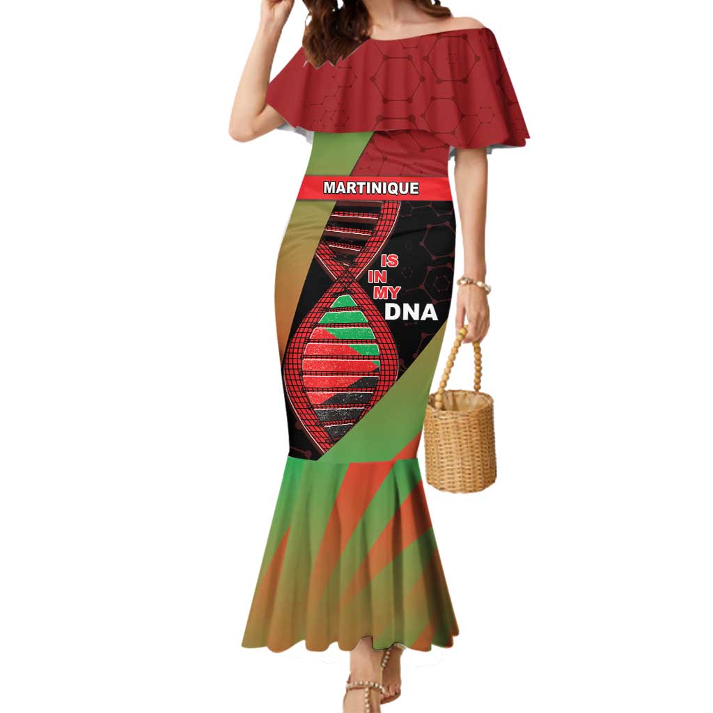 Martinique Is In My DNA Mermaid Dress - Wonder Print Shop