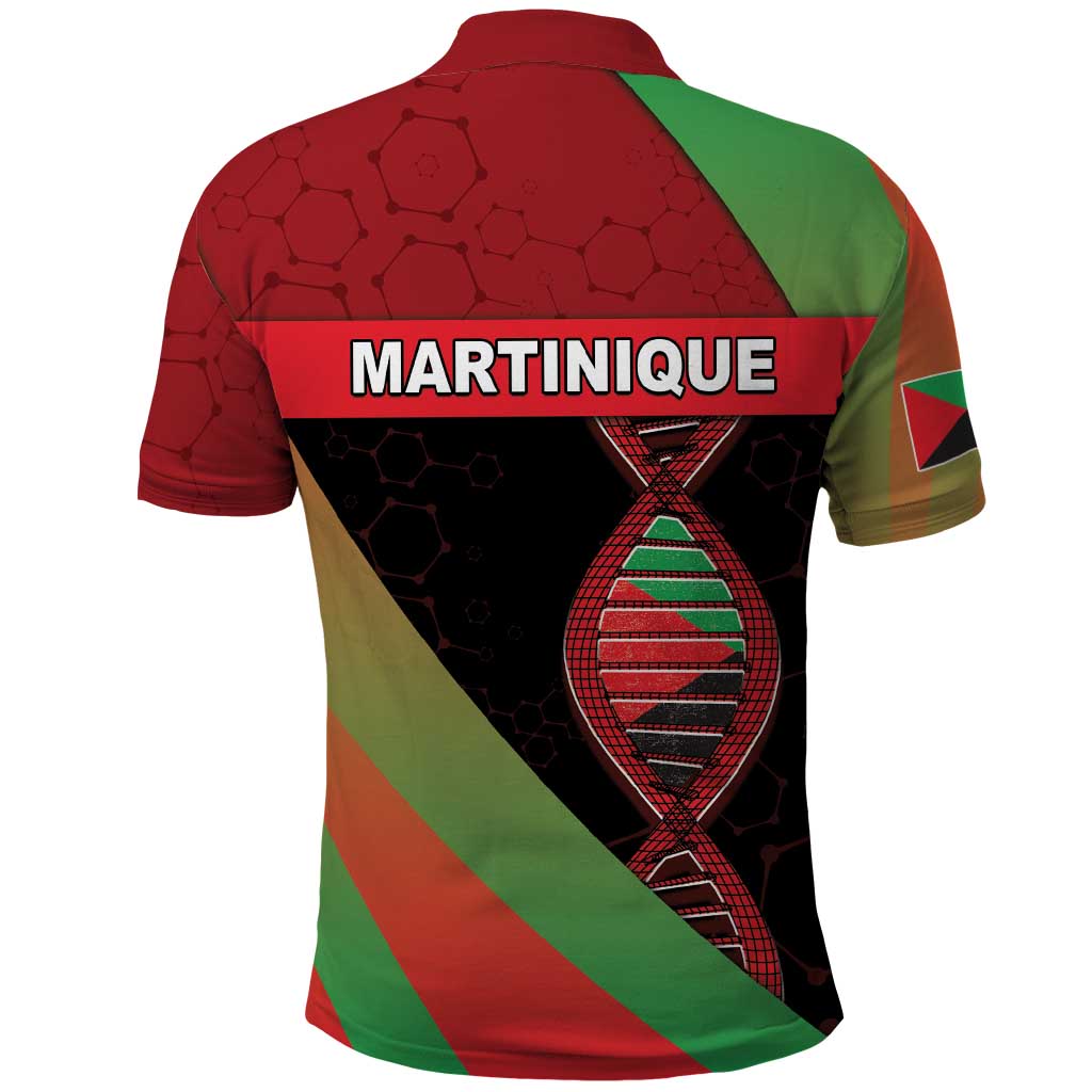 Martinique Is In My DNA Polo Shirt - Wonder Print Shop