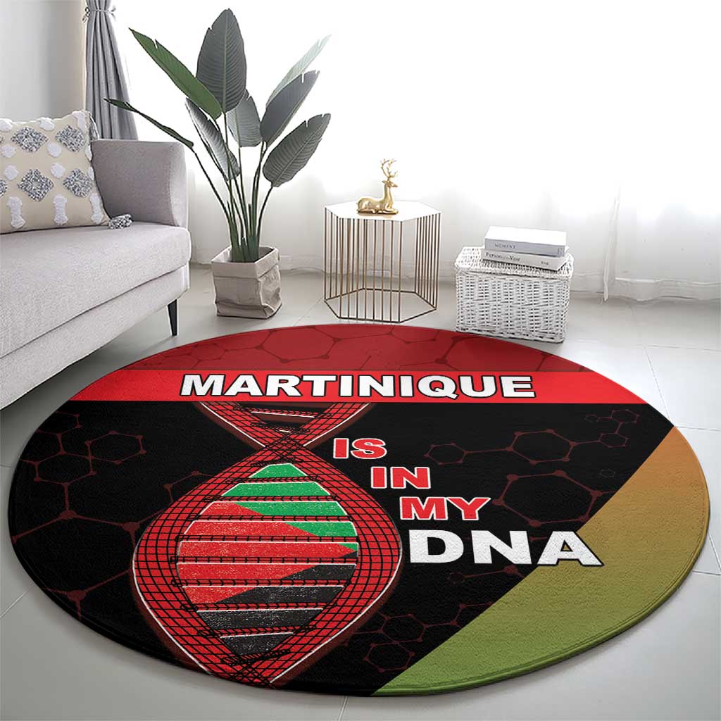 Martinique Is In My DNA Round Carpet - Wonder Print Shop
