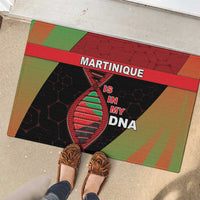 Martinique Is In My DNA Rubber Doormat - Wonder Print Shop