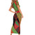 Martinique Is In My DNA Short Sleeve Bodycon Dress - Wonder Print Shop
