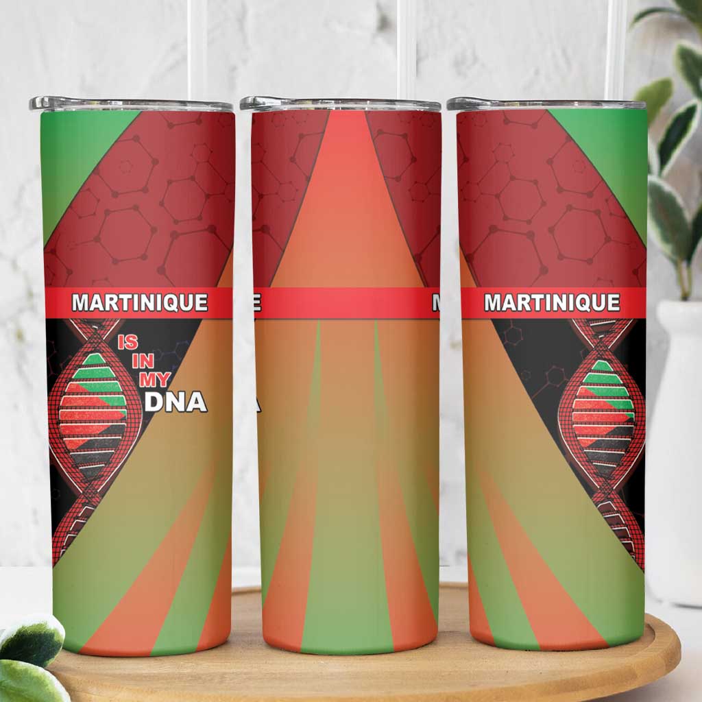 Martinique Is In My DNA Skinny Tumbler - Wonder Print Shop