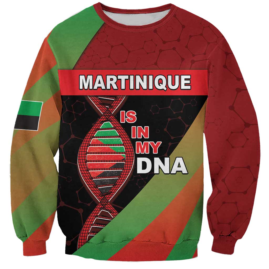 Martinique Is In My DNA Sweatshirt - Wonder Print Shop