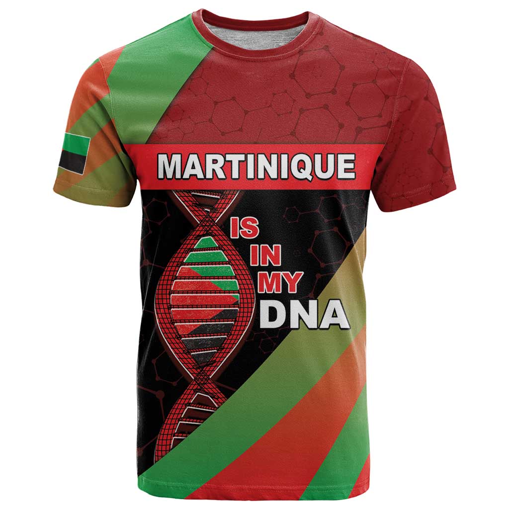 Martinique Is In My DNA T Shirt - Wonder Print Shop