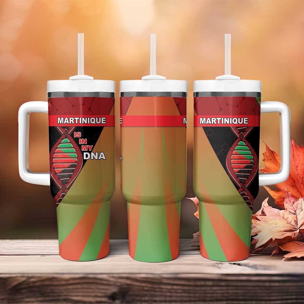 Martinique Is In My DNA Tumbler With Handle - Wonder Print Shop