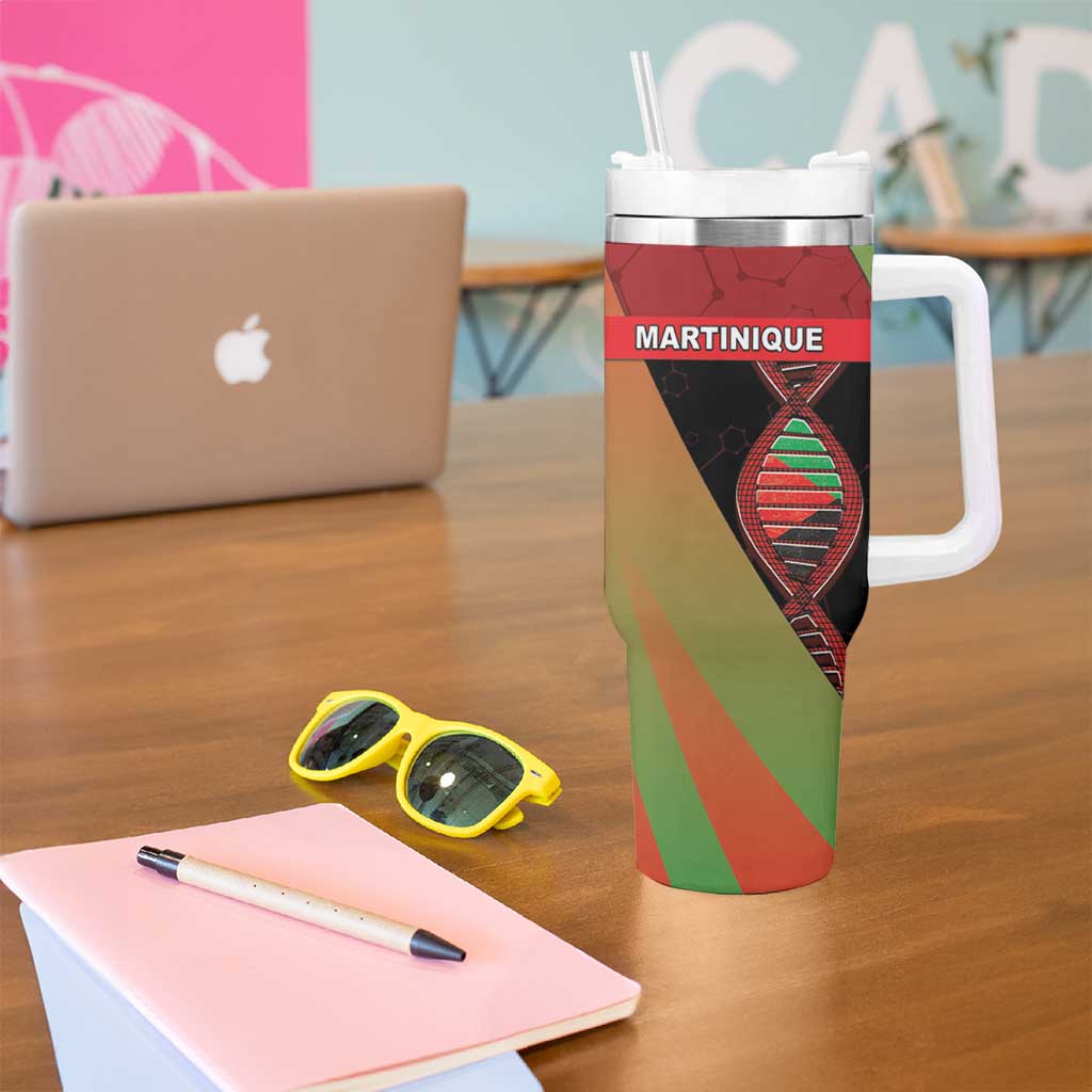 Martinique Is In My DNA Tumbler With Handle - Wonder Print Shop