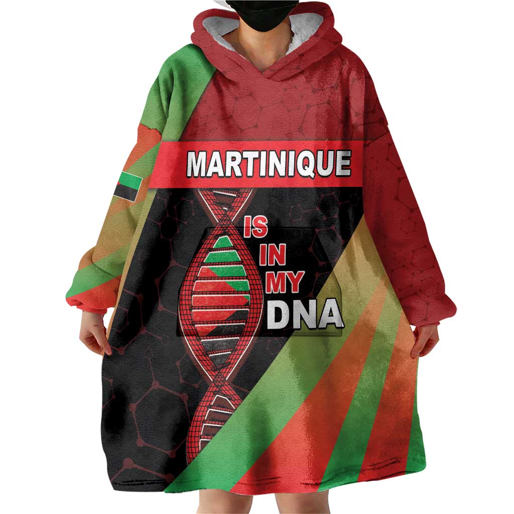 Martinique Is In My DNA Wearable Blanket Hoodie - Wonder Print Shop
