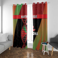 Martinique Is In My DNA Window Curtain - Wonder Print Shop