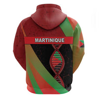 Martinique Is In My DNA Zip Hoodie - Wonder Print Shop