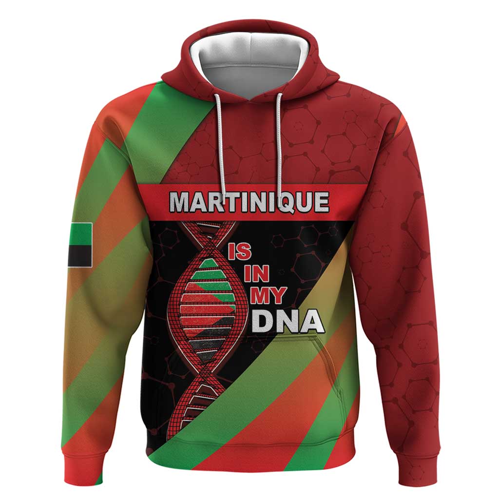 Martinique Is In My DNA Zip Hoodie - Wonder Print Shop