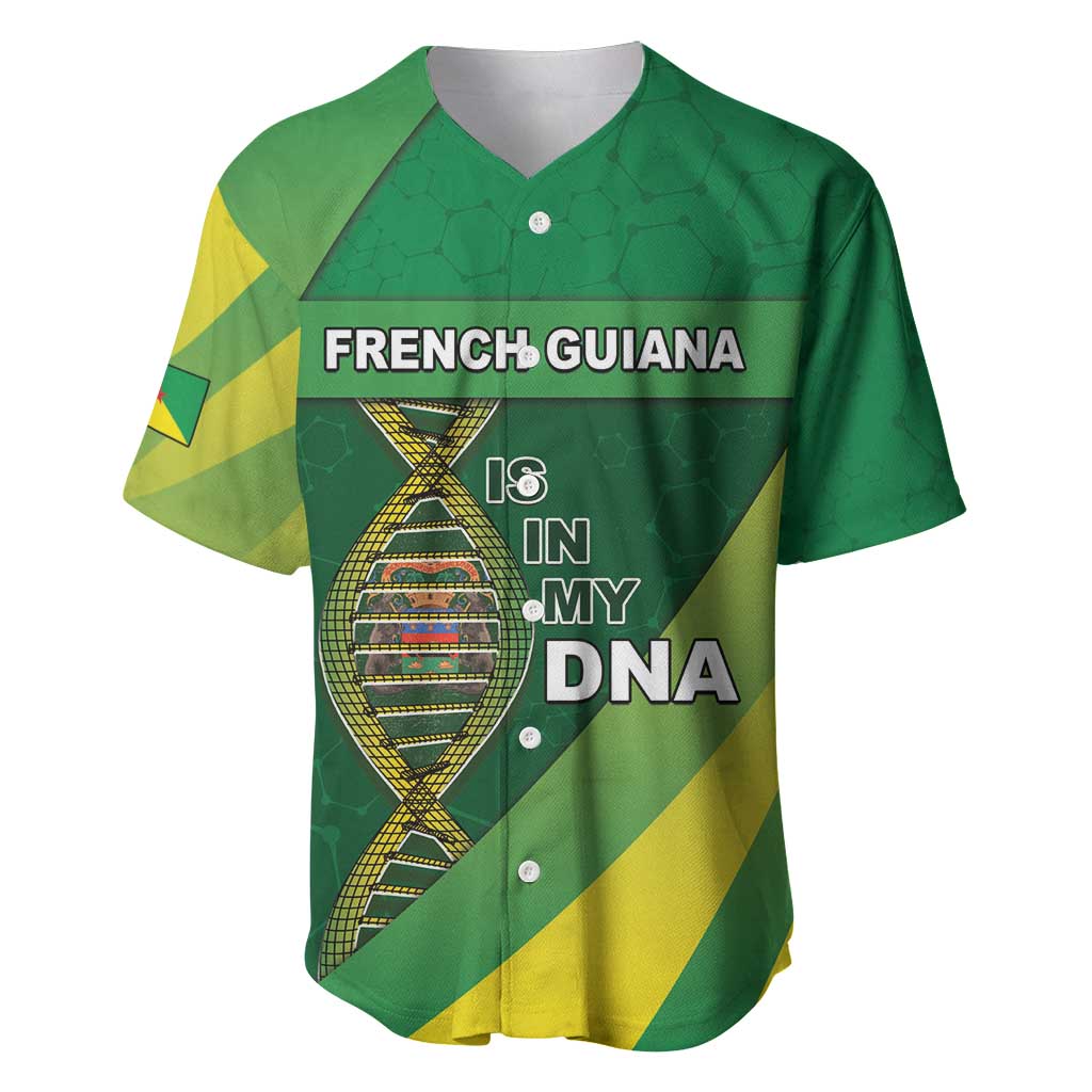 French Guiana Is In My DNA Baseball Jersey - Wonder Print Shop