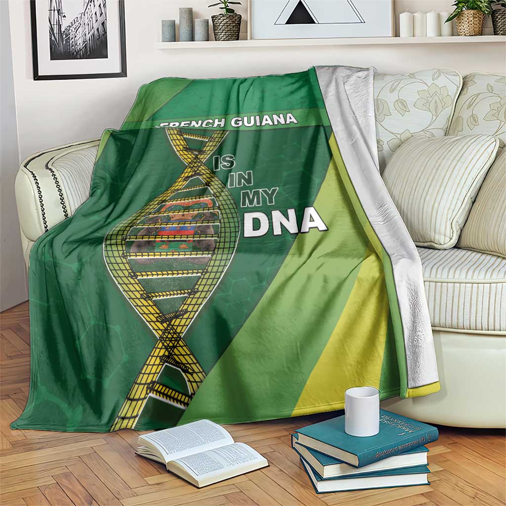 French Guiana Is In My DNA Blanket - Wonder Print Shop