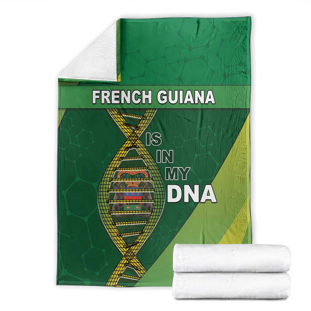 French Guiana Is In My DNA Blanket - Wonder Print Shop