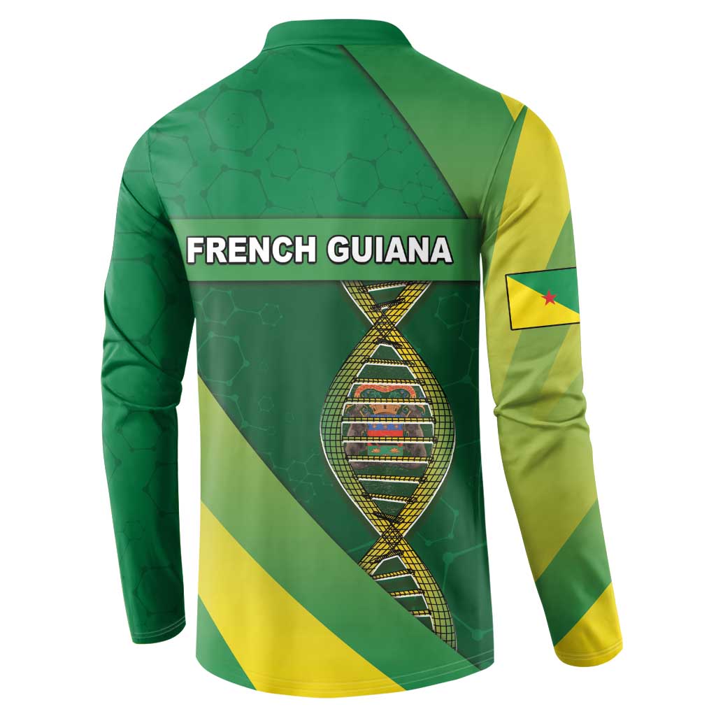 French Guiana Is In My DNA Button Sweatshirt - Wonder Print Shop