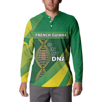 French Guiana Is In My DNA Button Sweatshirt - Wonder Print Shop