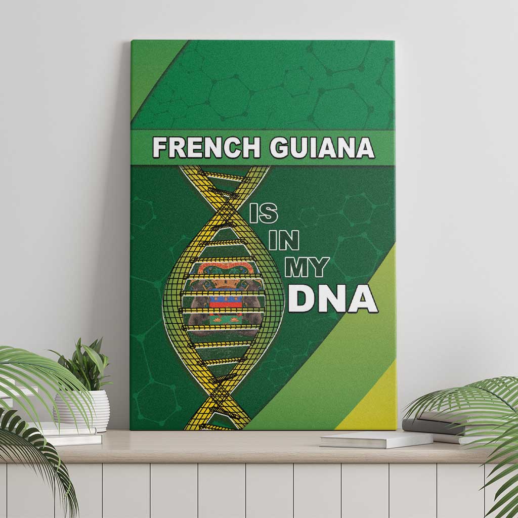French Guiana Is In My DNA Canvas Wall Art - Wonder Print Shop
