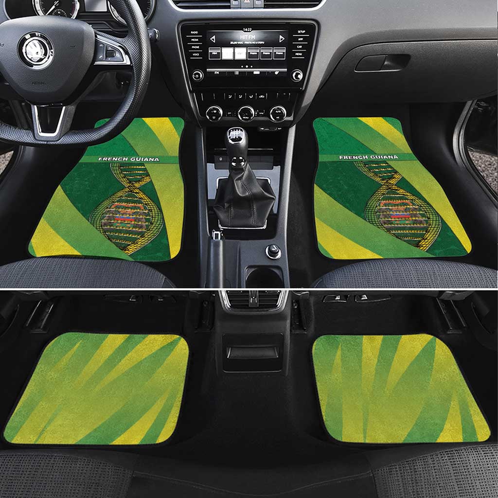 French Guiana Is In My DNA Car Mats - Wonder Print Shop