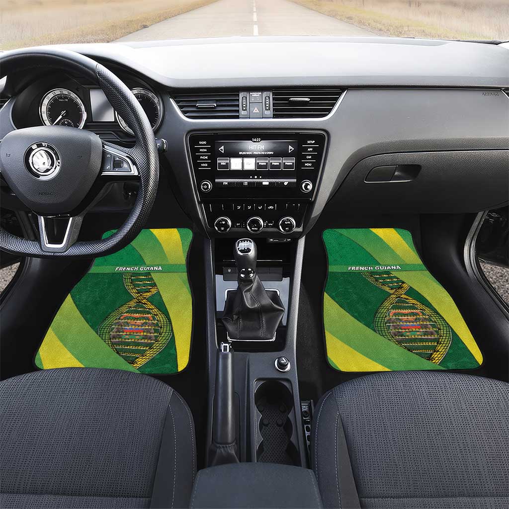 French Guiana Is In My DNA Car Mats - Wonder Print Shop