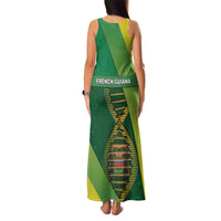 French Guiana Is In My DNA Family Matching Tank Maxi Dress and Hawaiian Shirt - Wonder Print Shop