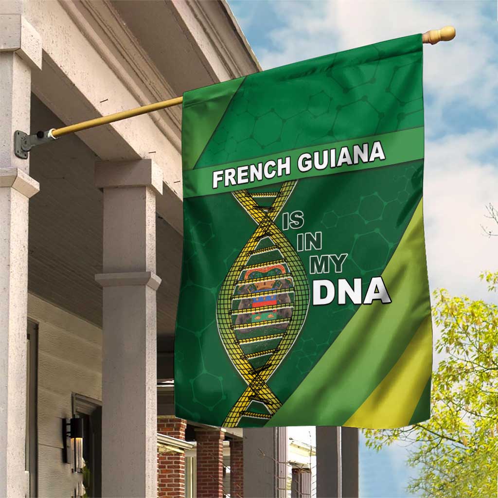 French Guiana Is In My DNA Garden Flag - Wonder Print Shop