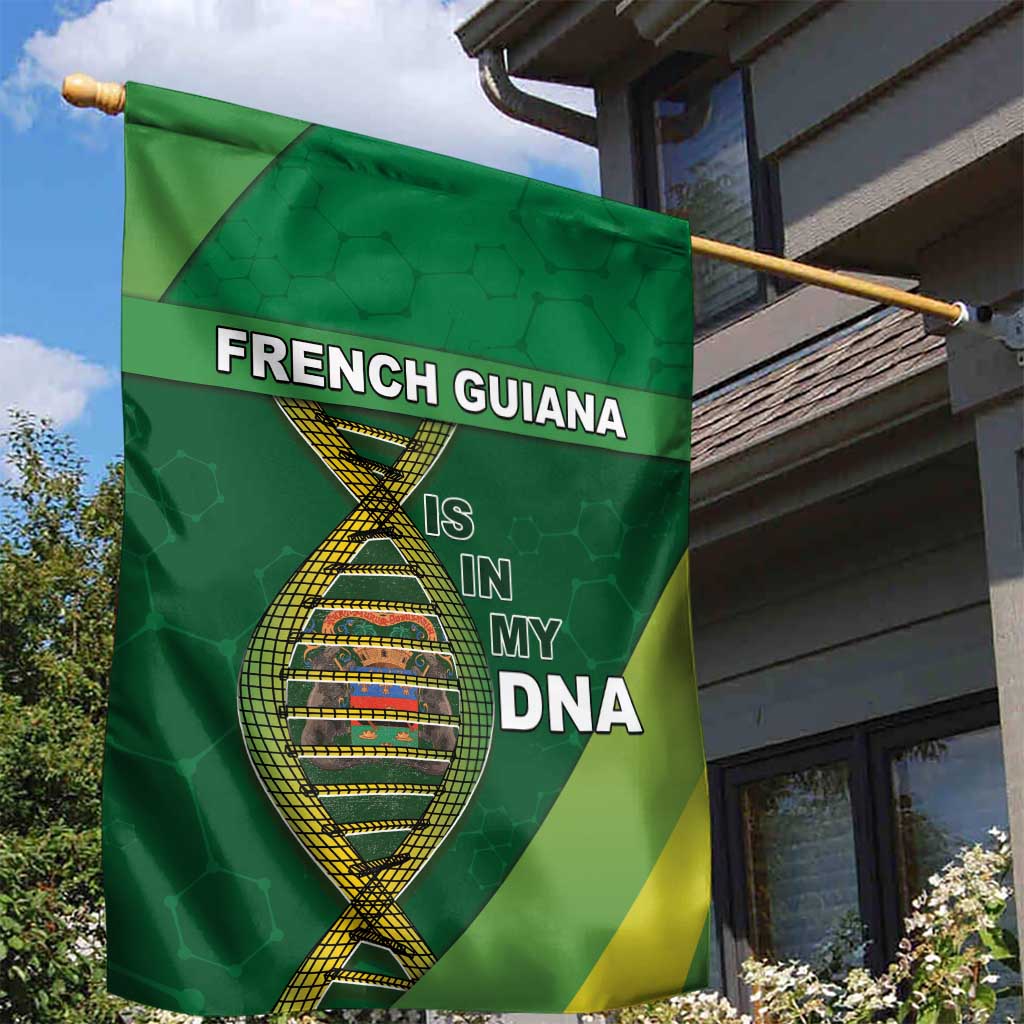 French Guiana Is In My DNA Garden Flag - Wonder Print Shop