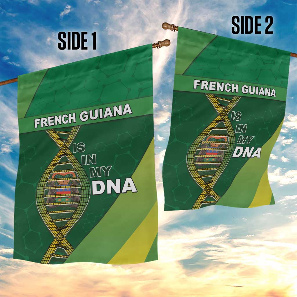 French Guiana Is In My DNA Garden Flag - Wonder Print Shop
