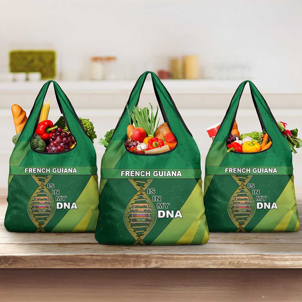French Guiana Is In My DNA Grocery Bag - Wonder Print Shop