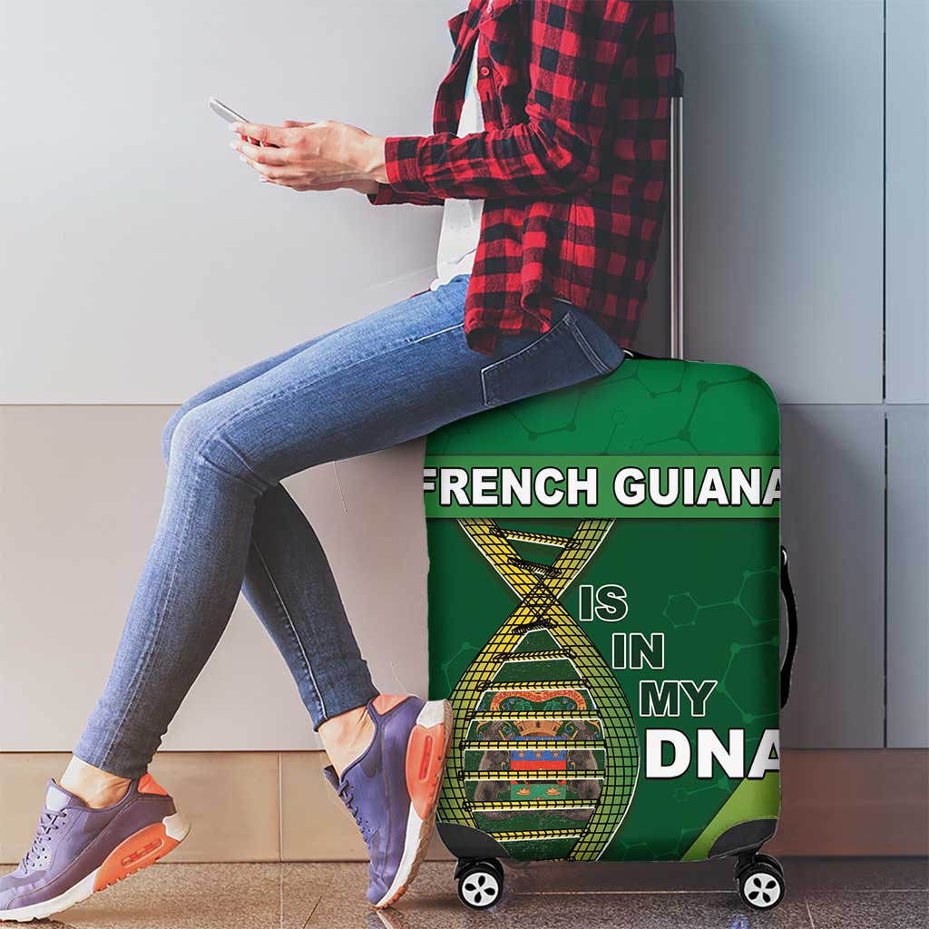 French Guiana Is In My DNA Luggage Cover - Wonder Print Shop
