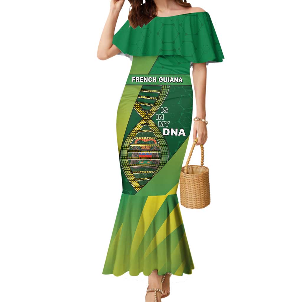 French Guiana Is In My DNA Mermaid Dress - Wonder Print Shop