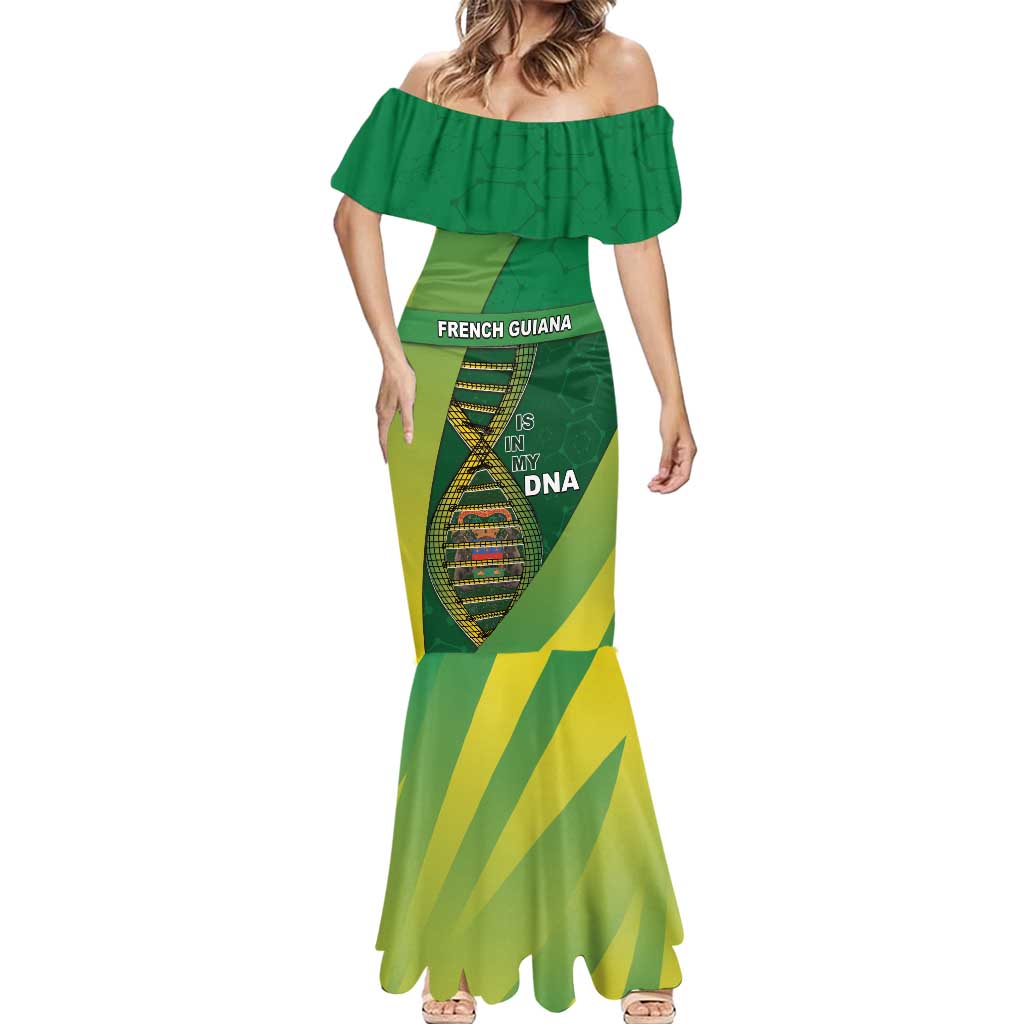 French Guiana Is In My DNA Mermaid Dress - Wonder Print Shop