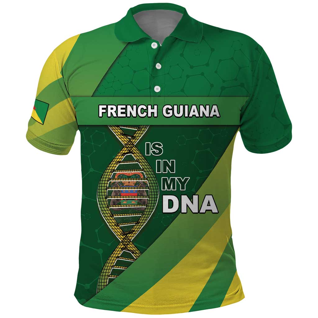 French Guiana Is In My DNA Polo Shirt - Wonder Print Shop