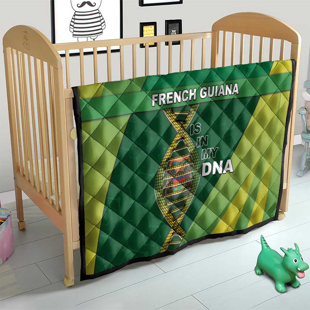 French Guiana Is In My DNA Quilt - Wonder Print Shop