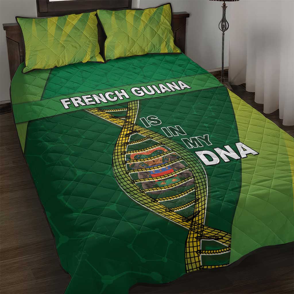French Guiana Is In My DNA Quilt Bed Set - Wonder Print Shop