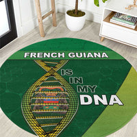 French Guiana Is In My DNA Round Carpet - Wonder Print Shop