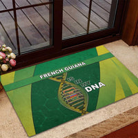 French Guiana Is In My DNA Rubber Doormat - Wonder Print Shop
