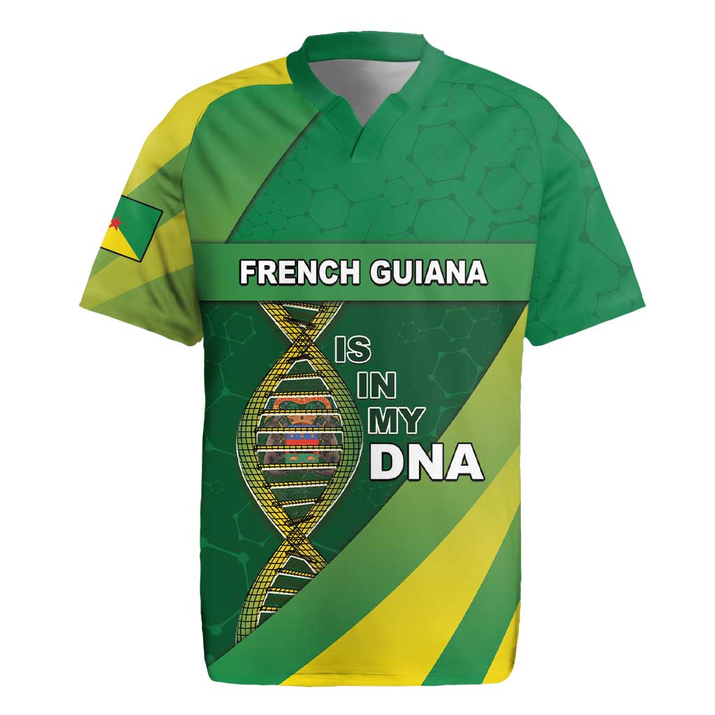 French Guiana Is In My DNA Rugby Jersey - Wonder Print Shop