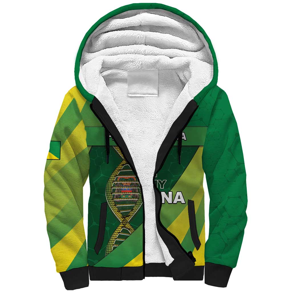 French Guiana Is In My DNA Sherpa Hoodie - Wonder Print Shop