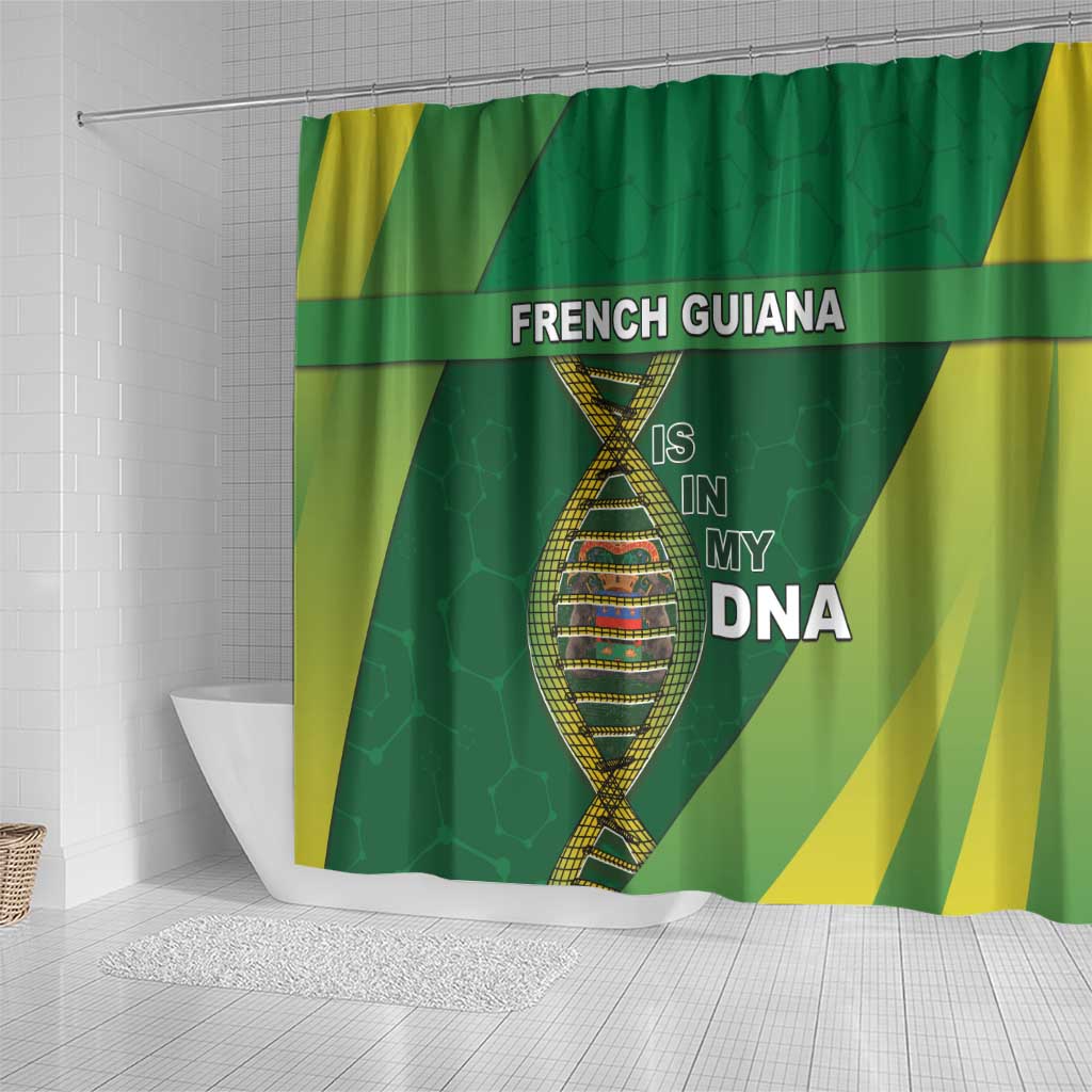 French Guiana Is In My DNA Shower Curtain - Wonder Print Shop