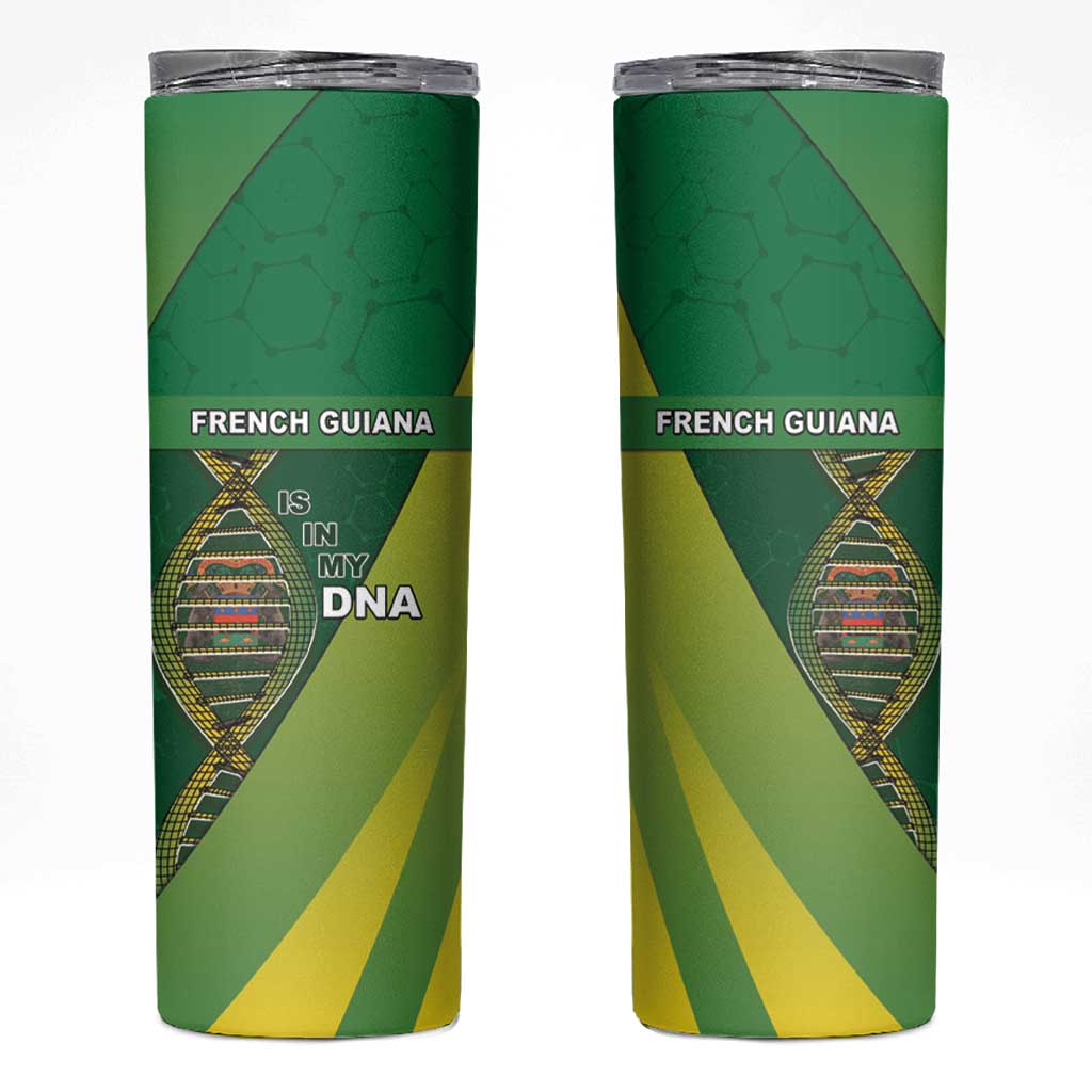 French Guiana Is In My DNA Skinny Tumbler - Wonder Print Shop