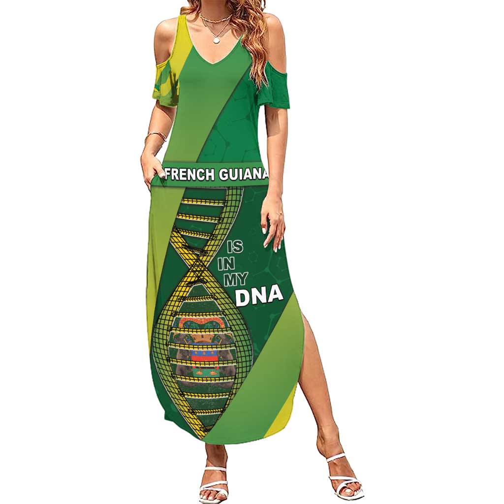 French Guiana Is In My DNA Summer Maxi Dress - Wonder Print Shop