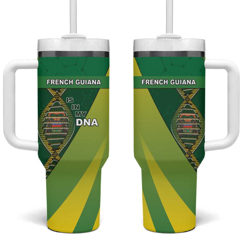 French Guiana Is In My DNA Tumbler With Handle - Wonder Print Shop