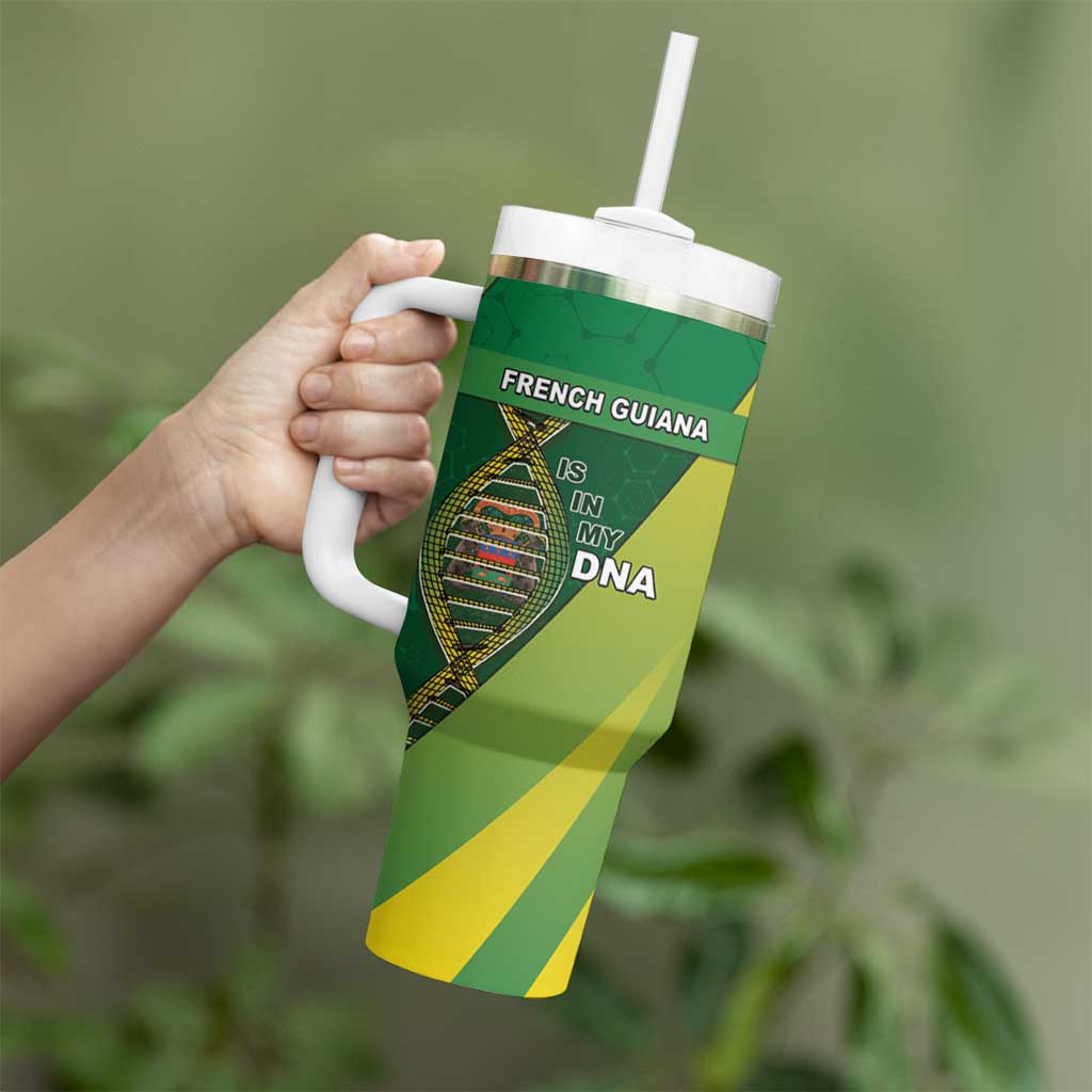French Guiana Is In My DNA Tumbler With Handle - Wonder Print Shop