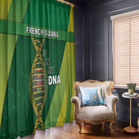 French Guiana Is In My DNA Window Curtain - Wonder Print Shop