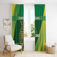 French Guiana Is In My DNA Window Curtain - Wonder Print Shop